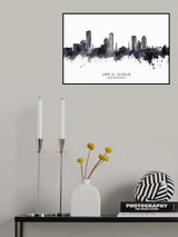 Umm Al Quwain Skyline Poster och Canvastavla