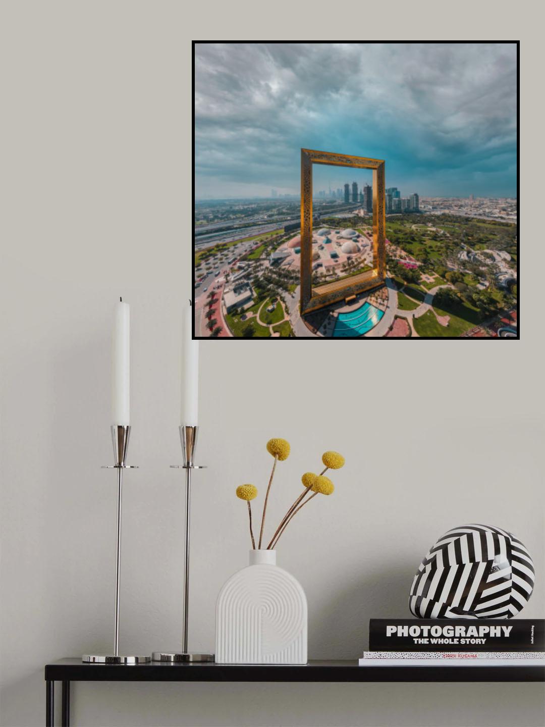 Dubai skyline Poster och Canvastavla