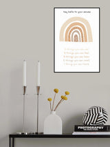 Children's calming meditation emotions print 3 Poster och Canvastavla