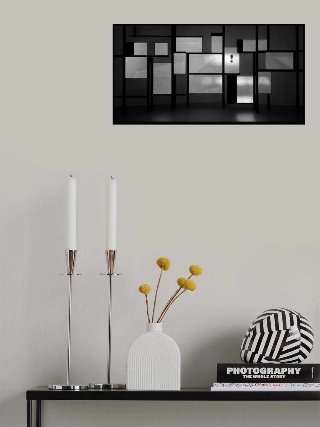 Crossing the boulevard Poster och Canvastavla