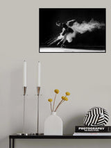 Jumping Ballerina Poster och Canvastavla