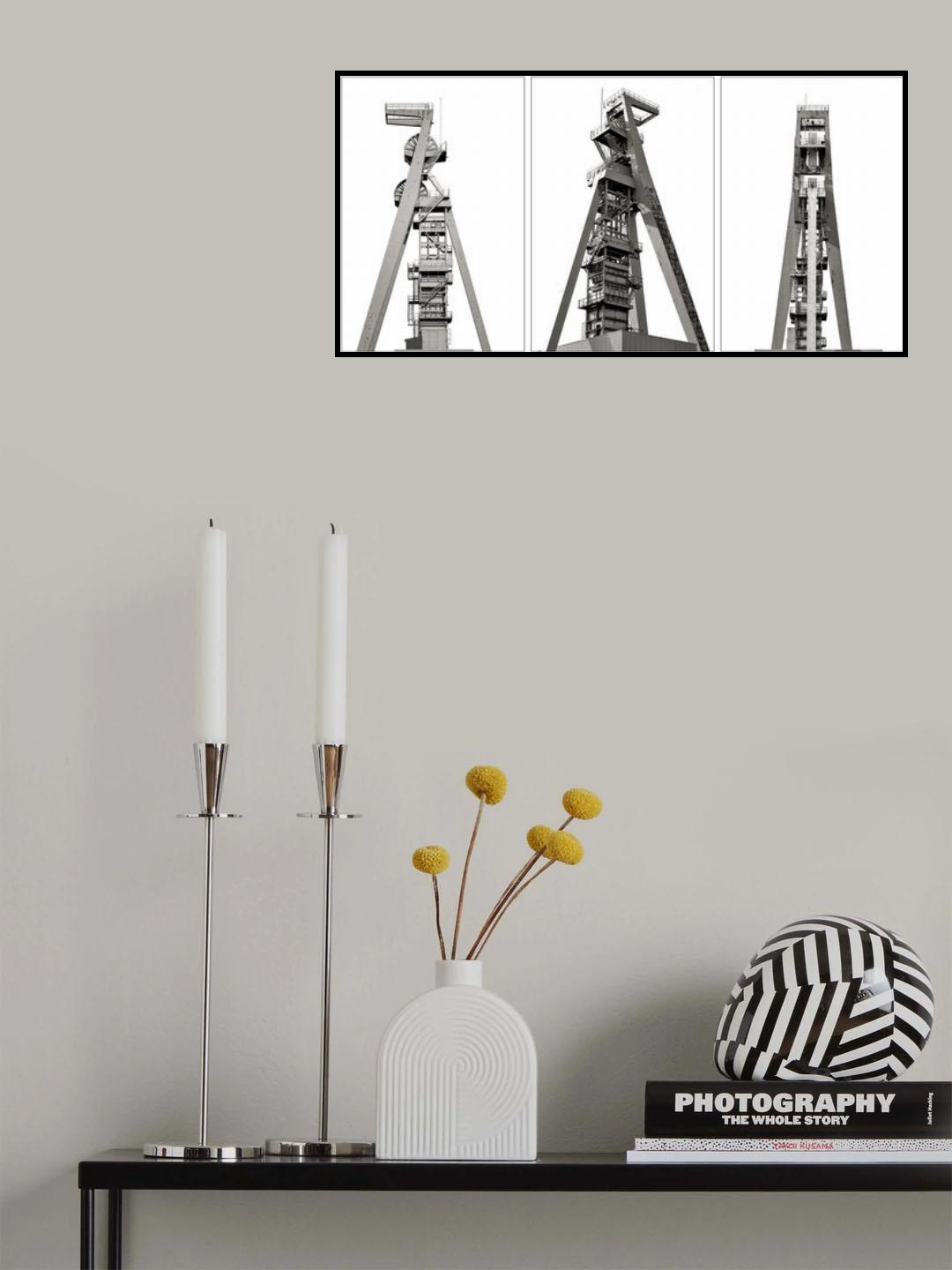 mine shaft study Poster och Canvastavla