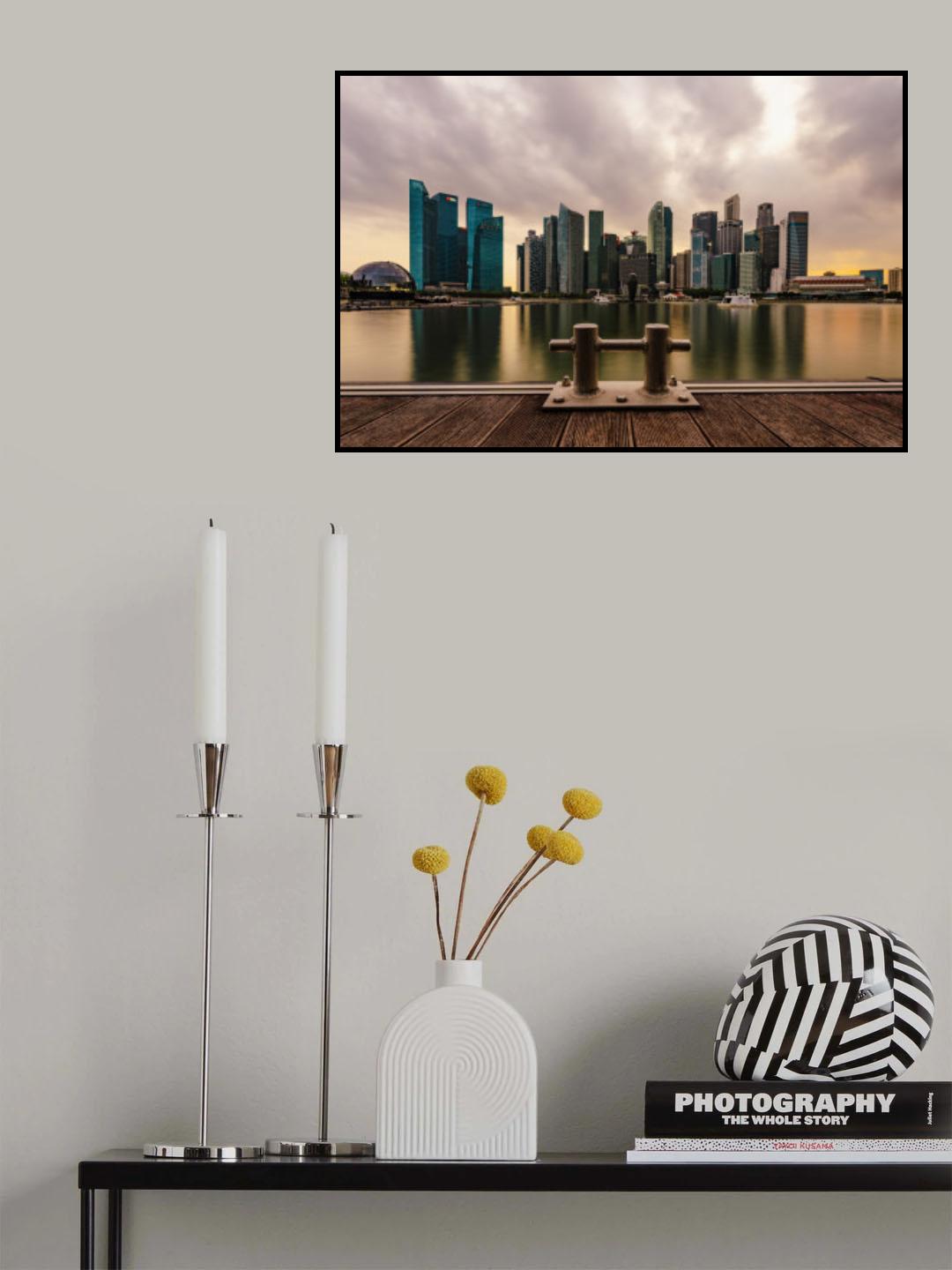 United For Singapore Poster och Canvastavla