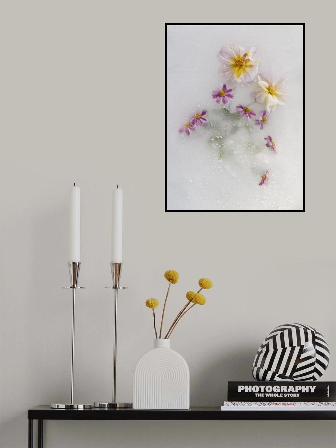 Varied Flowers Poster och Canvastavla