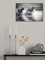 Splash water around Poster och Canvastavla