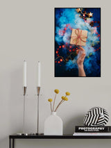 Don't open till Christmas Poster och Canvastavla