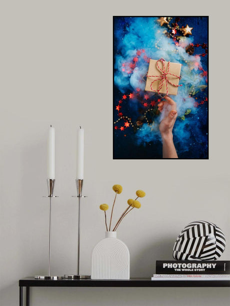 Don't open till Christmas Poster och Canvastavla
