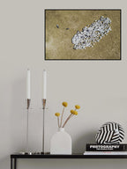 Autumn grassland Poster och Canvastavla