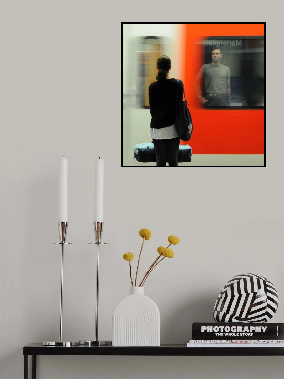 Ephemeral barrier Poster och Canvastavla