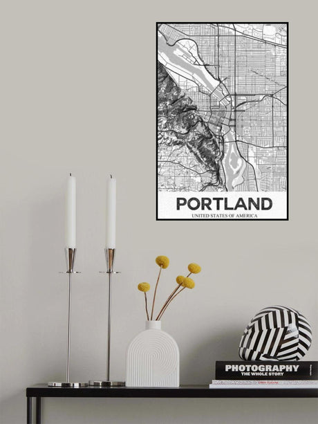 Portland Poster och Canvastavla