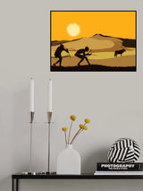 San Hunter-gatherers in Africa Poster och Canvastavla