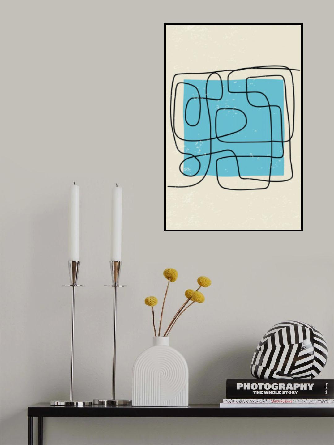 Abstract Color Set #1 Poster och Canvastavla