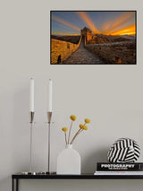 Great Wall sunrise Poster och Canvastavla