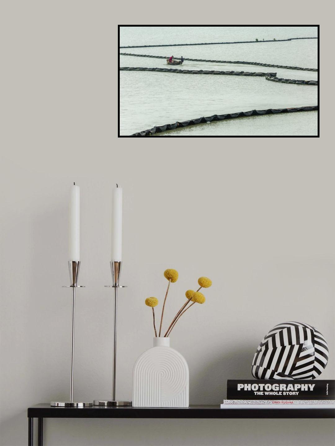 On the waterways Poster och Canvastavla