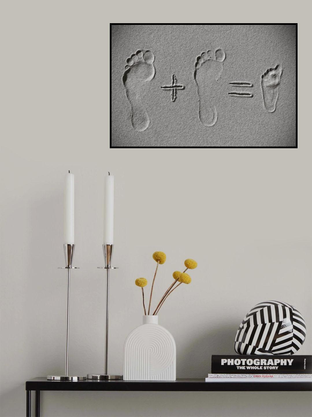 Sand Arithmetic Poster och Canvastavla
