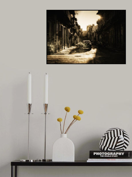 Mystic morning in Havana... Poster och Canvastavla
