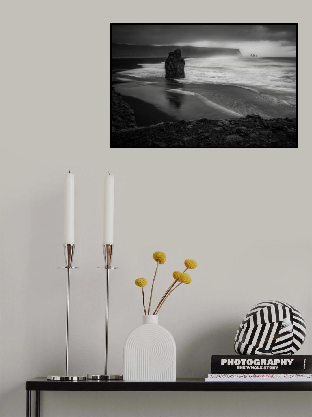 Dyrhólaey Poster och Canvastavla