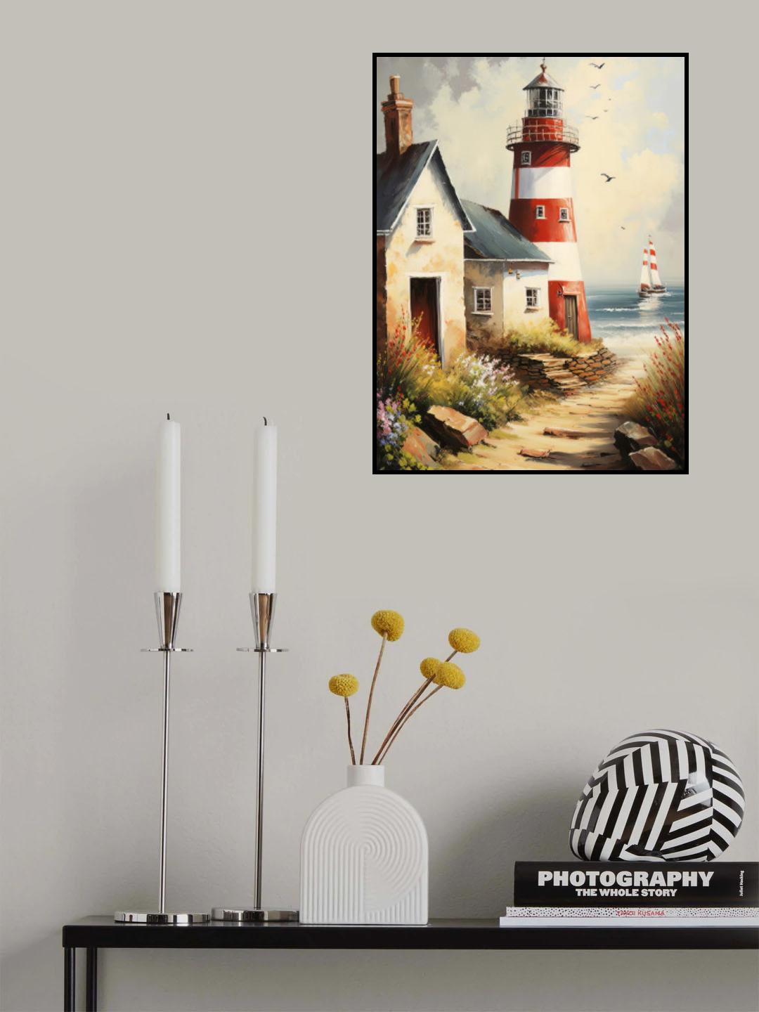 Sea and Light 3 Poster och Canvastavla