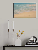Walking on the beach Poster och Canvastavla