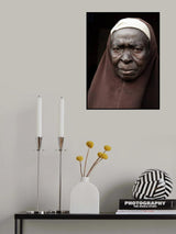 elderly woman Poster och Canvastavla