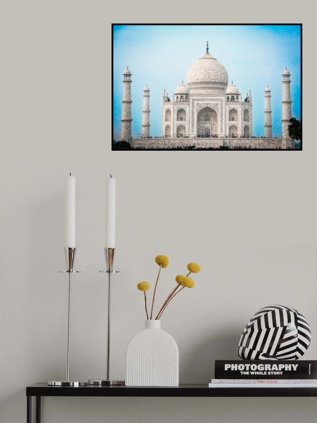 Taj Mahal Poster och Canvastavla