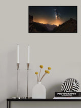 Clouds Waterfall Poster och Canvastavla