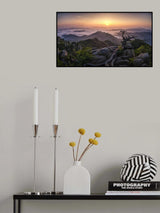 Sunrise on Top Poster och Canvastavla