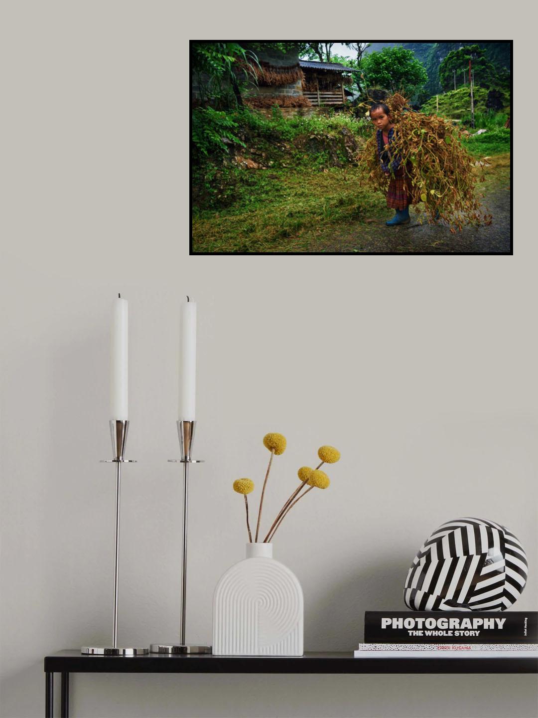 Childhood in Ha Giang Poster och Canvastavla