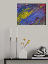 colored paints Poster och Canvastavla