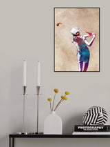 Golf Sport Art (7) Poster och Canvastavla
