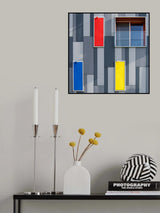 Shutters and window Poster och Canvastavla