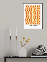 Love X Love Poster och Canvastavla