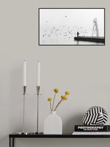 A quiet winter morning Poster och Canvastavla