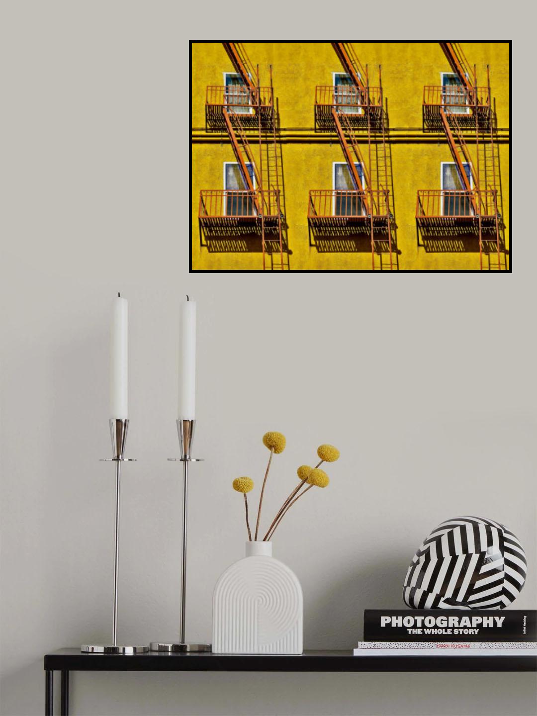 Facade - Manhattan New York Poster och Canvastavla