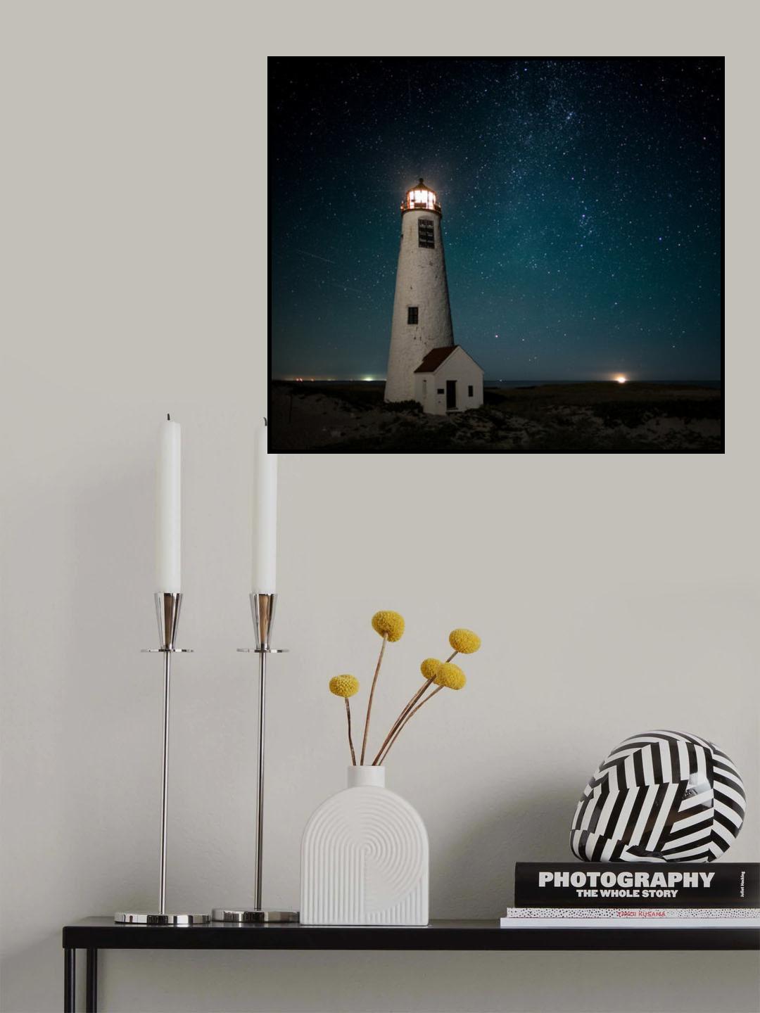 great point light, midnight Poster och Canvastavla