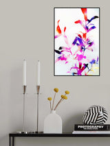 Florescence Viola Flowers Poster och Canvastavla