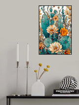 Succulents and cactus 9 Poster och Canvastavla