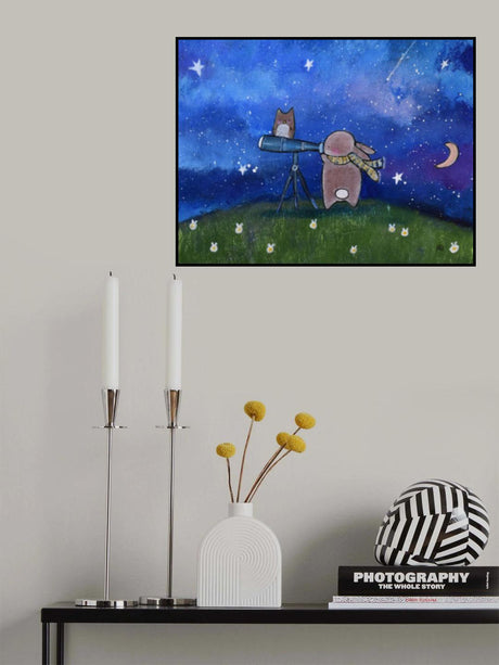 Stargazing Poster och Canvastavla