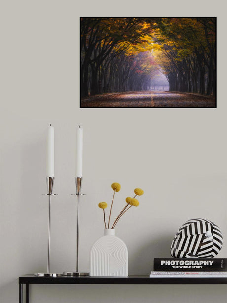 Autumn morning Poster och Canvastavla