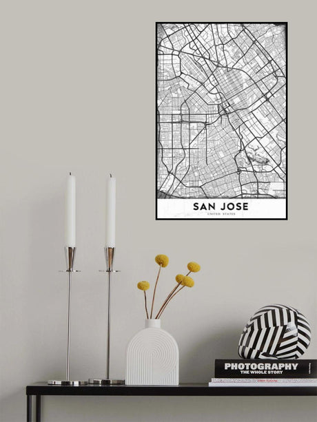 San Jose Poster och Canvastavla
