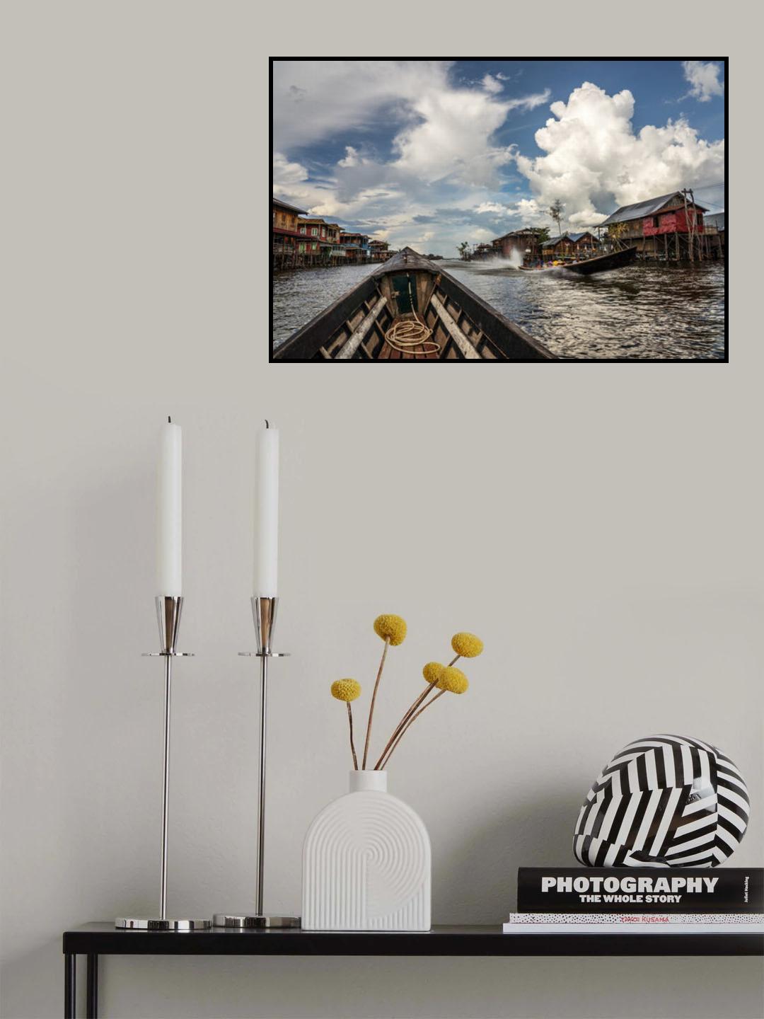 High street racing Poster och Canvastavla