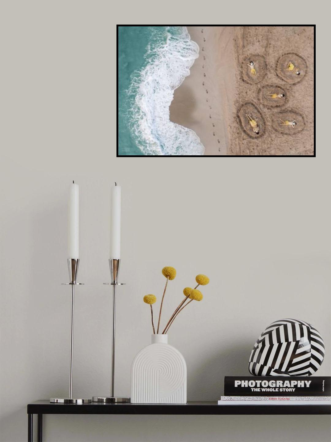 Social distances the way to survive Poster och Canvastavla