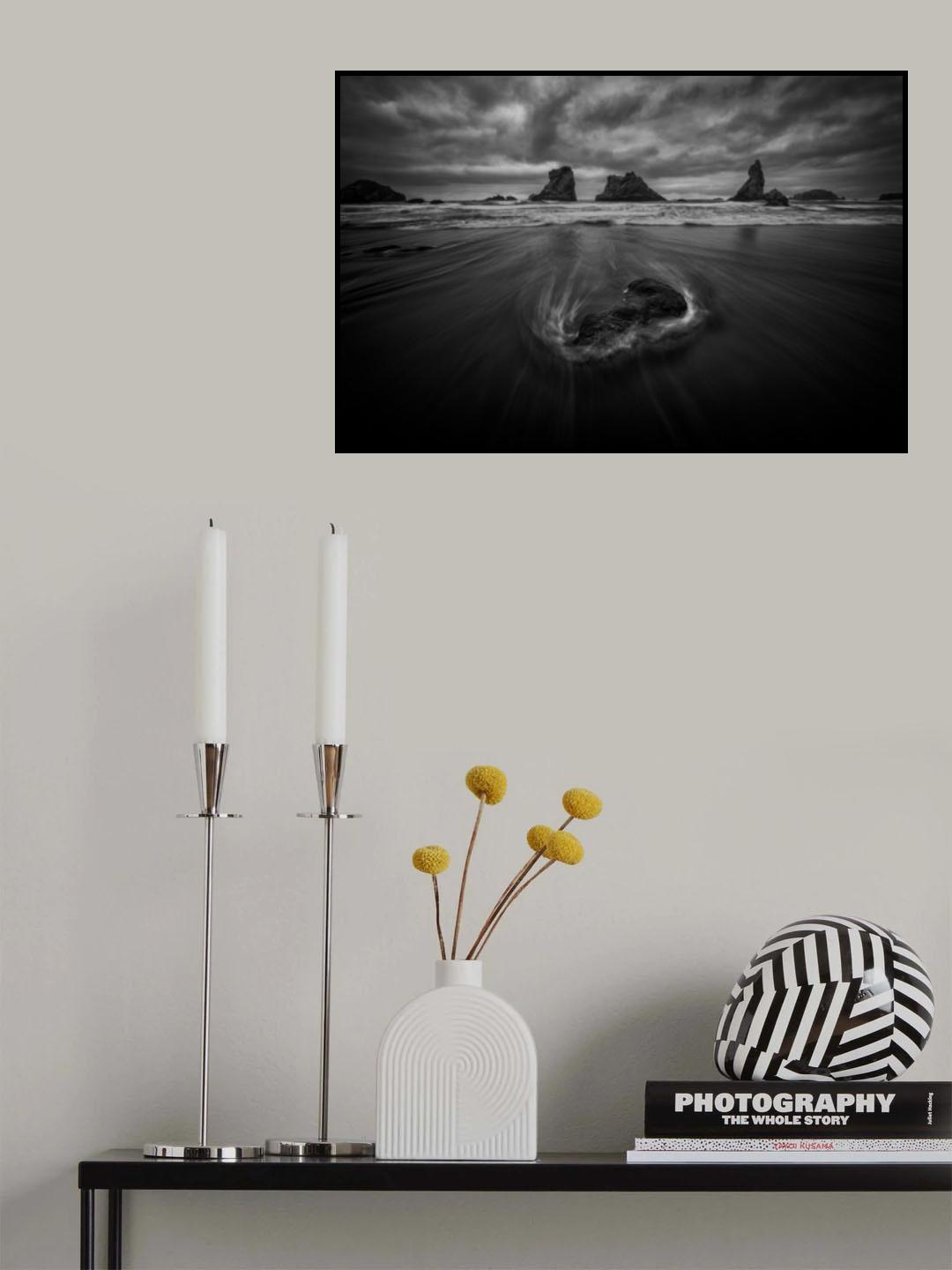 Ominous Clouds Poster och Canvastavla
