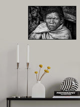 Homeless woman - Ethiopia Poster och Canvastavla