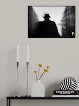 man in black Poster och Canvastavla