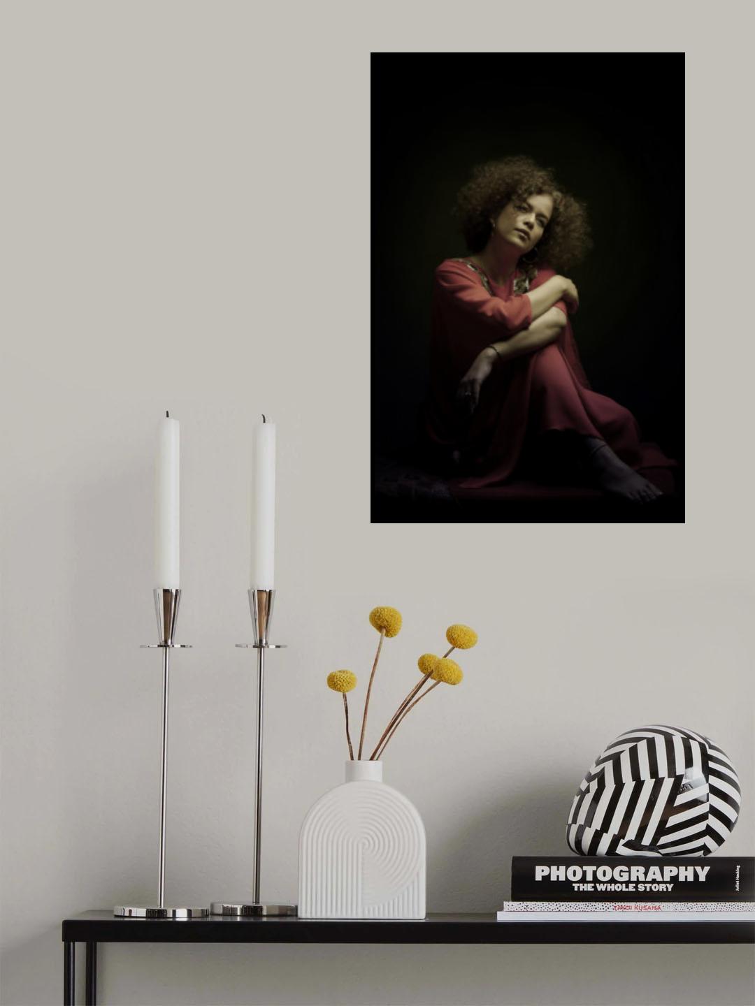 Persian Girl Poster och Canvastavla