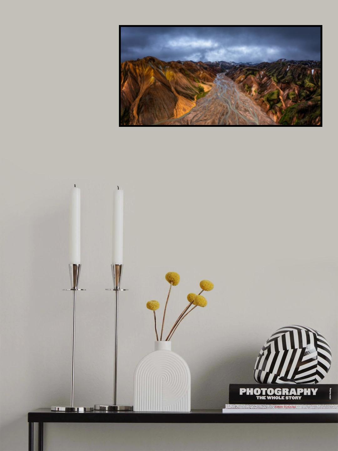 Landmannalaugar Poster och Canvastavla