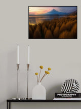 Mt. Fuji in Fall Poster och Canvastavla