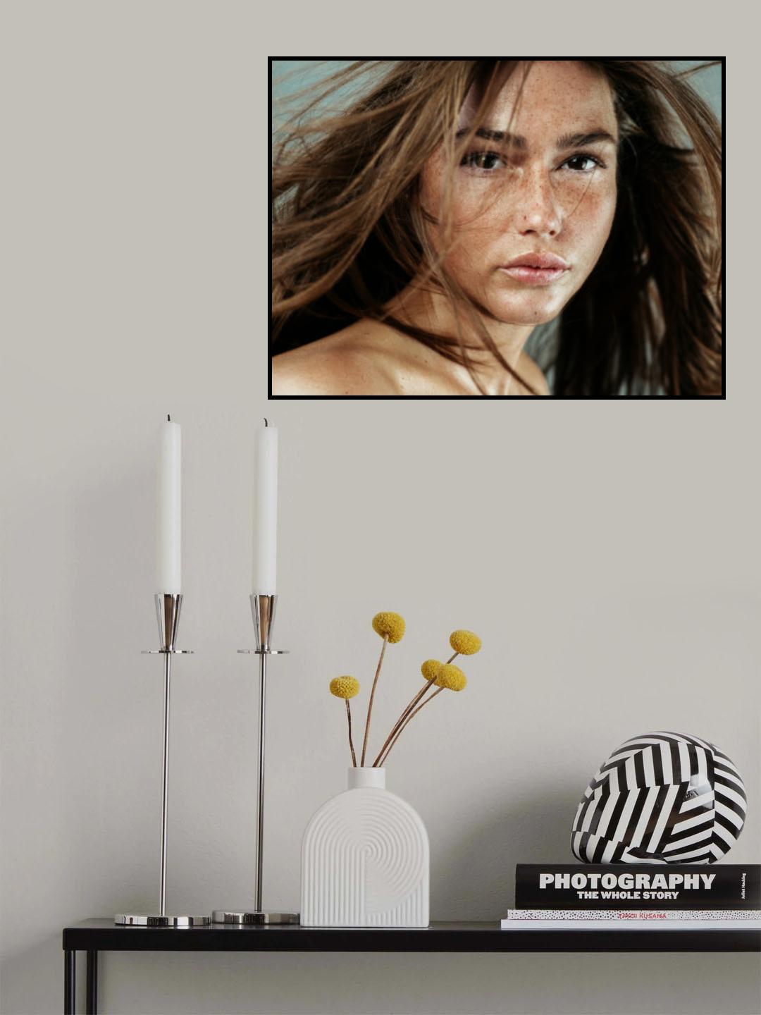 Freckles beauty Poster och Canvastavla