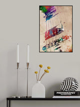 Guitar music art 6 Poster och Canvastavla